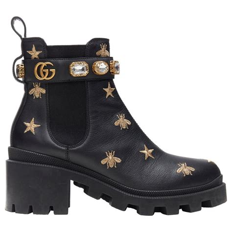 gucci mary bee boots|gucci ladies boots.